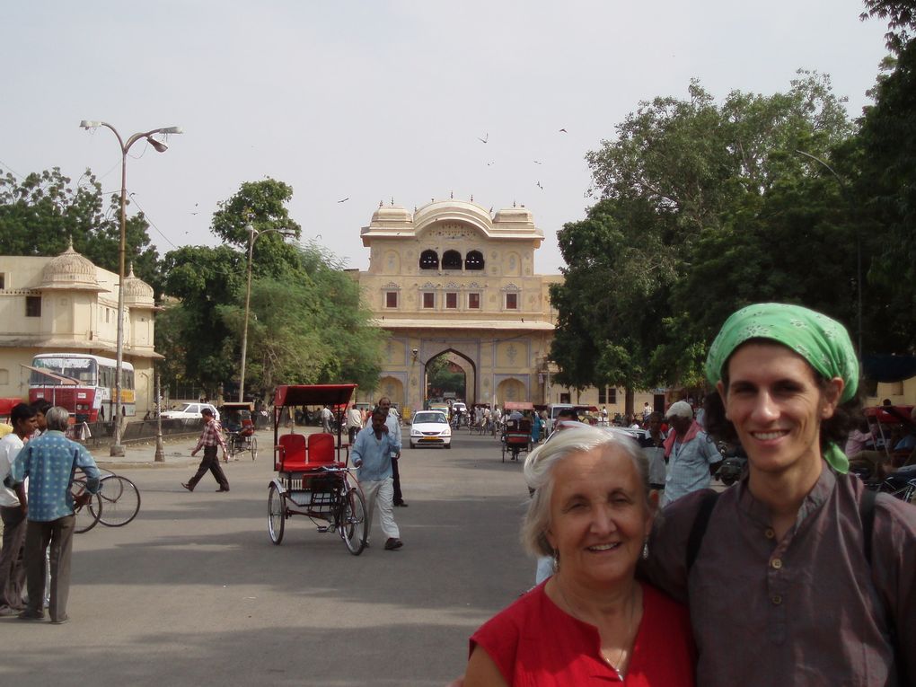 Jaipur la ville rose, et le fort d'Amber