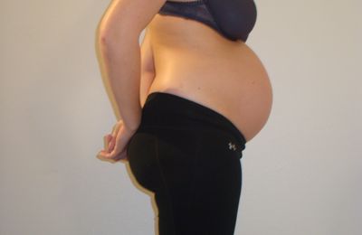 Ma 22ème semaine de grossesse - 5 mois.