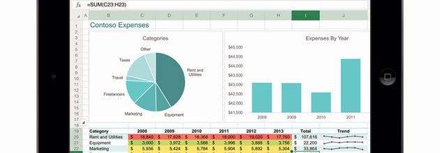 Microsoft releases Office for iPad, subscription required for editing docs