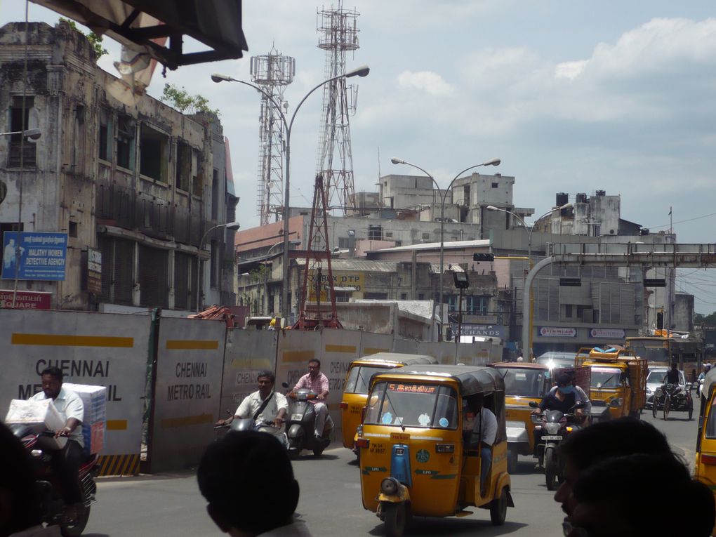 Conglomérat de plusieurs village, Chennai se transforme a vu d'oeil