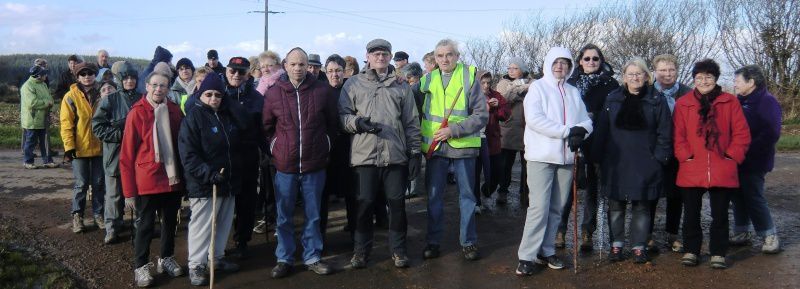 Marche vers La ville es Bruyères