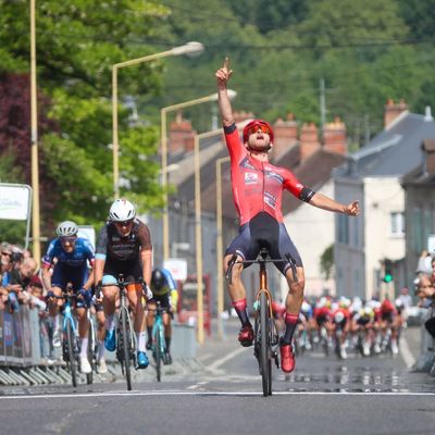 2ème étape du Tour du Loiret : Louis Hardouin (Guidon Chalettois) en costaud remporte l'étape et prend la tête du général