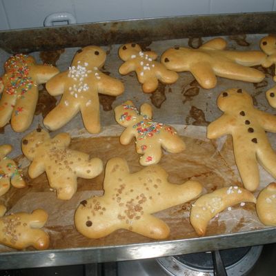Brioche en forme de bonhommes