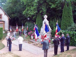 Commémorations à Veauce