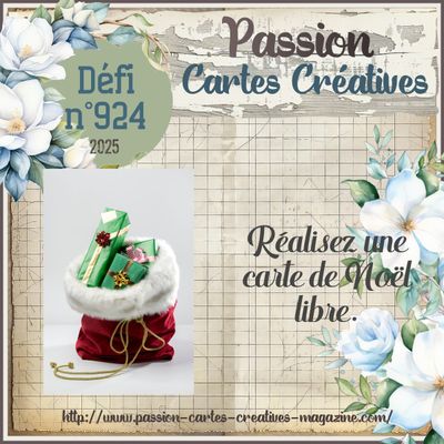 Défi N°924 de Passion Cartes Créatives 
