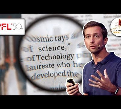 50 ans de l'EPFL - Qui étudie les scientifiques ? | Gaétan de Rassenfosse