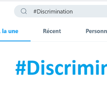 La #discrimination sur Twitter