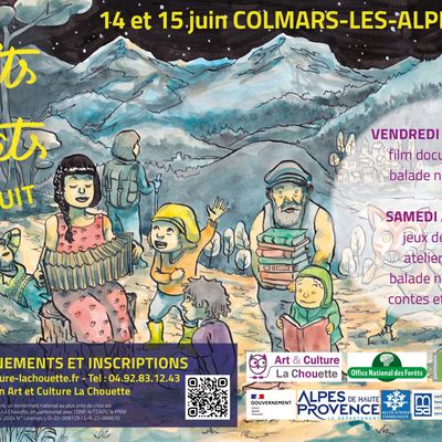 Festival Les nuits des forêts : À Colmars-les-Alpes, Vendredi 14 juin et Samedi 15 juin.
