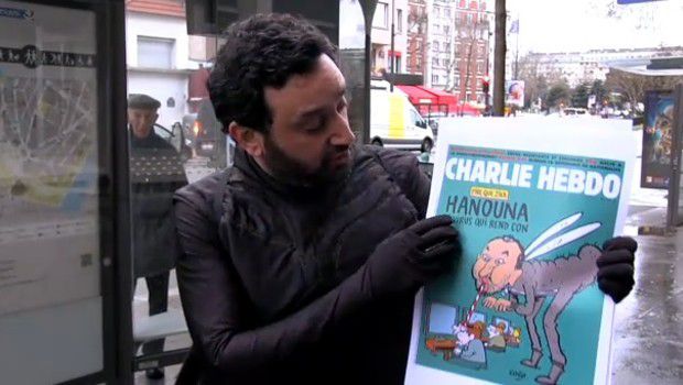 Cyril Hanouna répond ''Je suis charlie'' et s'amuse de la une de Charlie Hebdo (vidéo) 