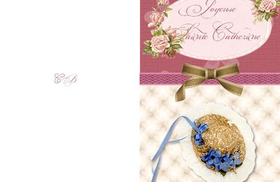 Carte Sainte Catherine A Imprimer