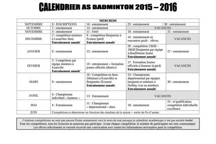 L'AS redémarre pour cette année 2015 - 2016 !!! 