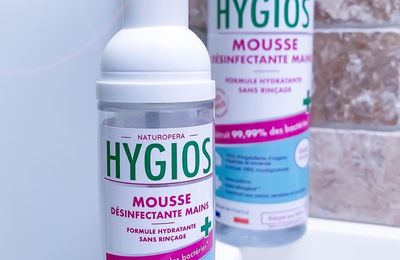 La mousse désinfectante Hygios