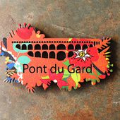 Magnet Pont du Gard - Les Péquélettes Del Sol