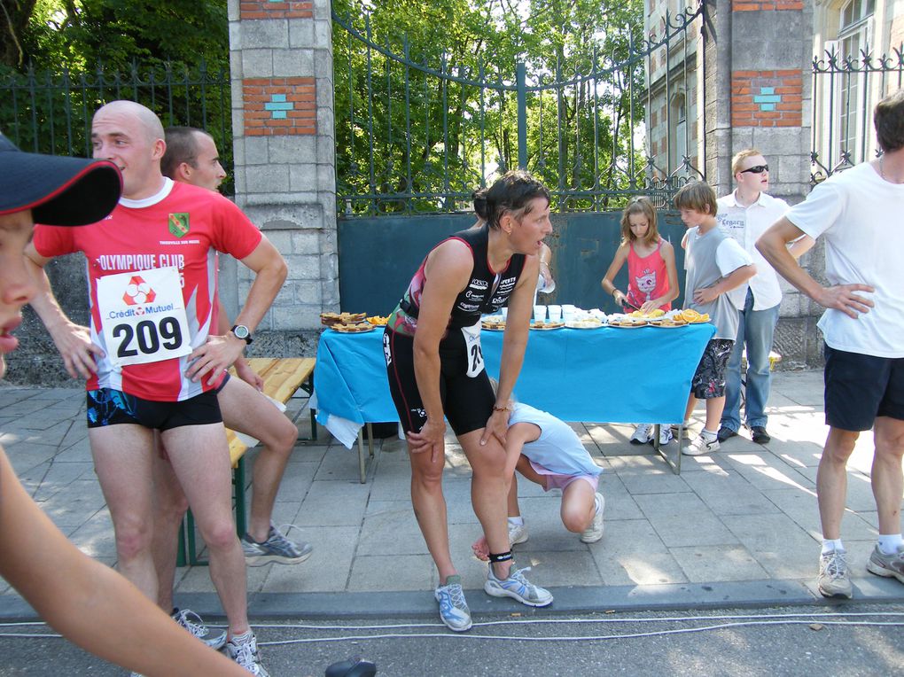 photos des  verdunois et autres au triathlon de verdun 2010