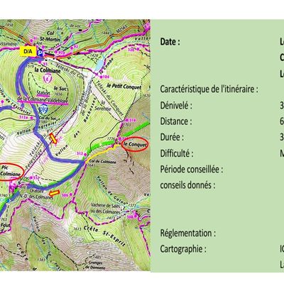 Le circuit de la Colmiane - Le Conquet - 05 juin 2025