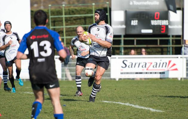 Rugby Fédérale 3 : Tournon prend un point à Tournefeuille !!!