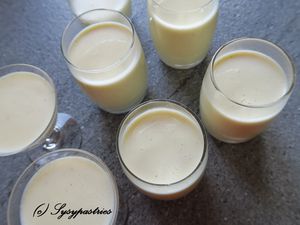 Panna Cotta aux myrtilles