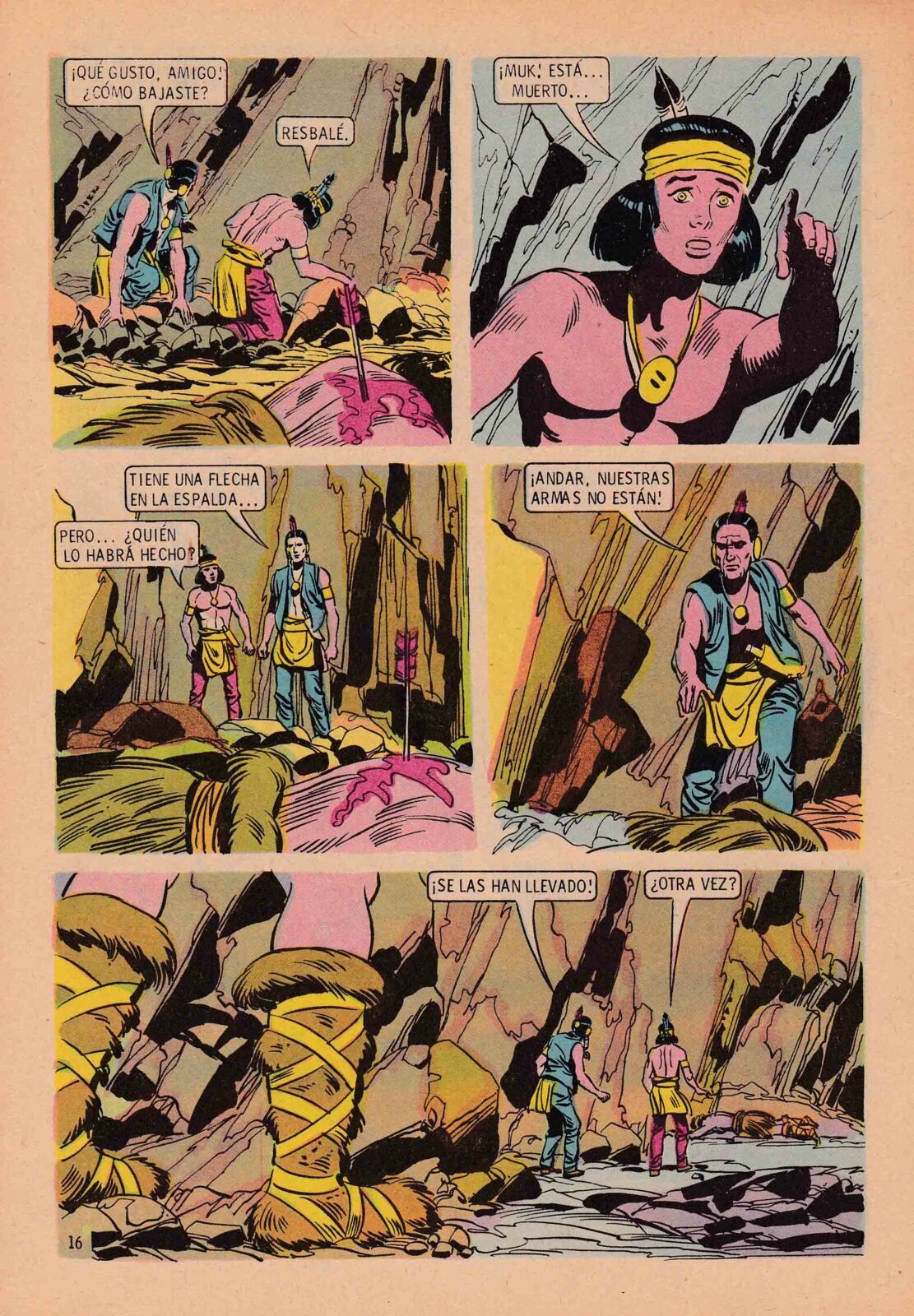 Editorial Novaro...TUROK EL GUERRERO DE PIEDRA Vol..9