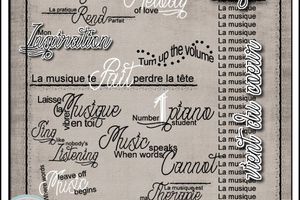 WA "Music" de Christaly Scrap