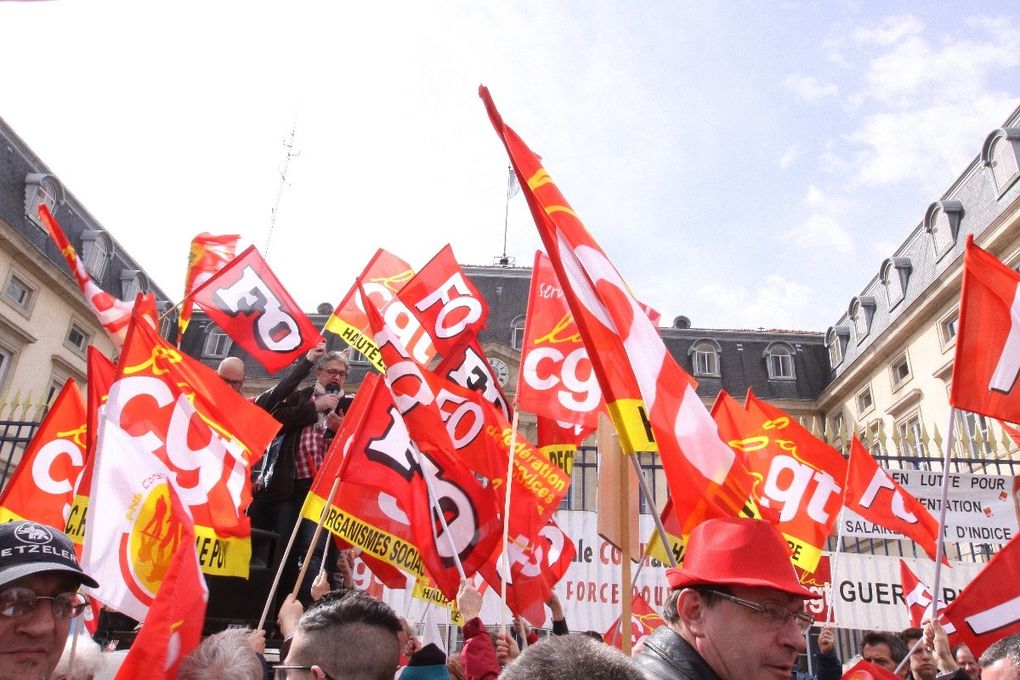 31 mars: 5000 manifestants au Puy, 1million 200 000 dans le pays, une grève très suivie