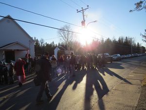 La journée du Père Noël à Métis-sur-mer ...