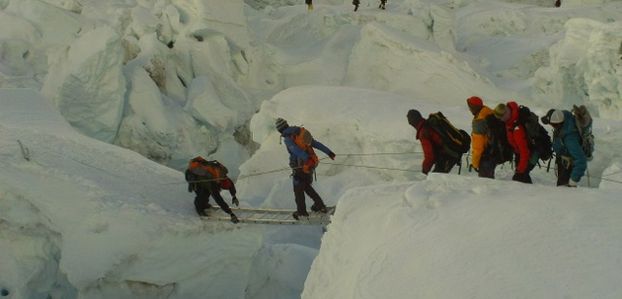 La fameuse Cascade de glace !