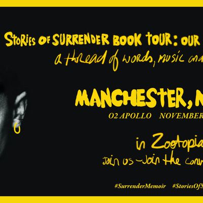 Bono #Stories of Surrender Tour #Manchester#O2 Apollo Manchester#19/11/2022
