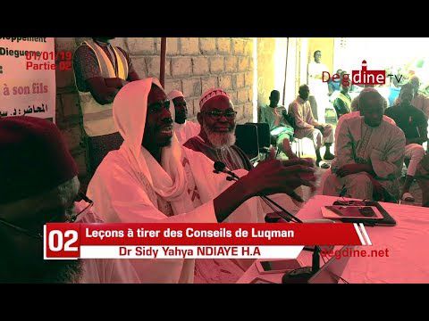 Leçons à tirer des Conseils de Louqman à son Fils du 01-01-19 Partie 02 - Dr Sidy Yahya NDIAYE H.A
