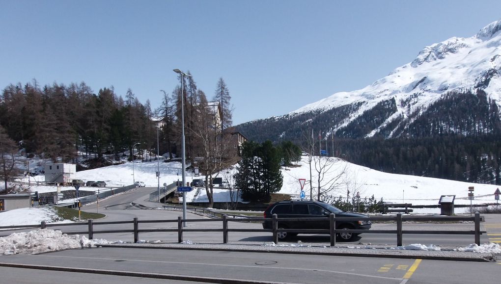 Le Bernina Express, Saint Moritz, ...