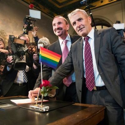 L’Allemagne a célébré ses premiers mariages gays ce dimanche