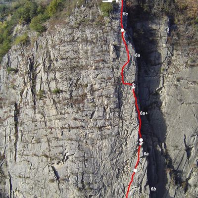 Grande voie à Ponsonnas (Matheysine)