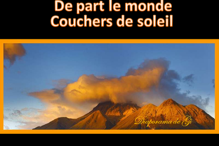 De part le monde : couchers de soleil