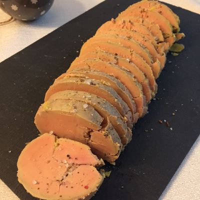 Foie gras façon Cyril Lignac (micro ondes)