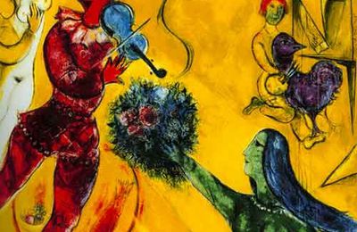 Chagall, entre guerre et paix.