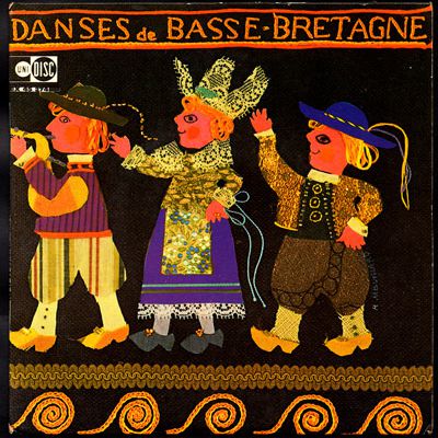 Michel Bozec - Roger Lostanlen - Pierre-Yves Moign - Danses de Basse-Bretagne