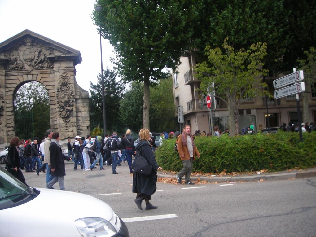 Grève contre la réforme des retraites octobre 2010