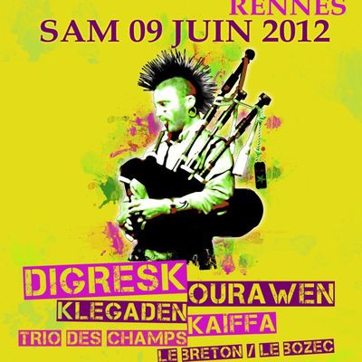 9 juin 2012 : Le Jardin Moderne, Rennes (35)