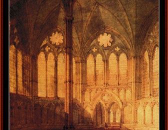 CATHÉDRALE DE SALISBURY - TURNER