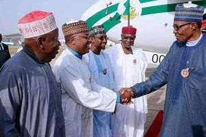 President Buhari returns to Abuja from Paris