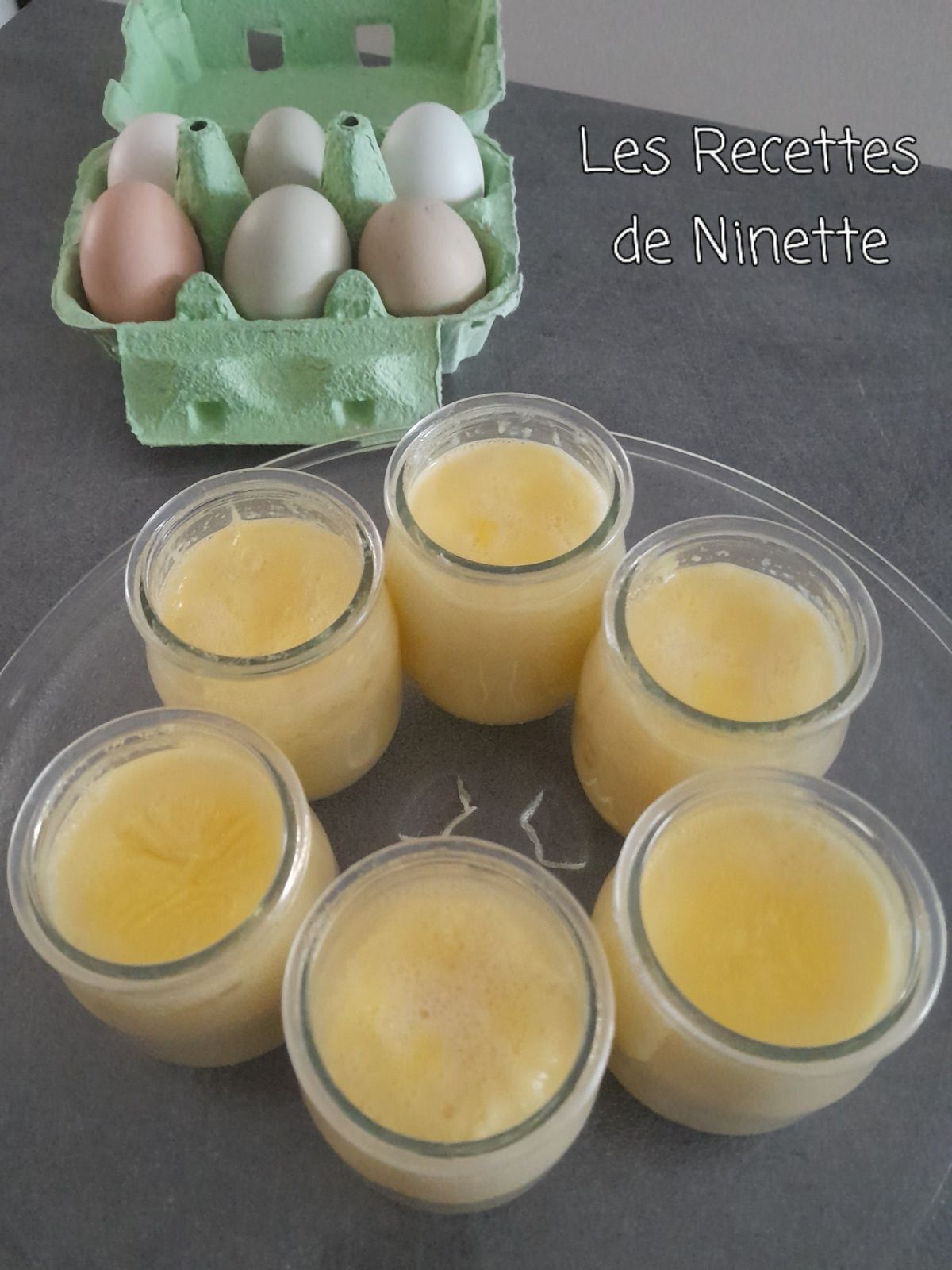 Oeufs au lait rapides au microondes Les recettes de