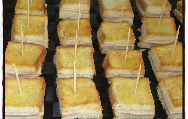 Minis croques monsieur