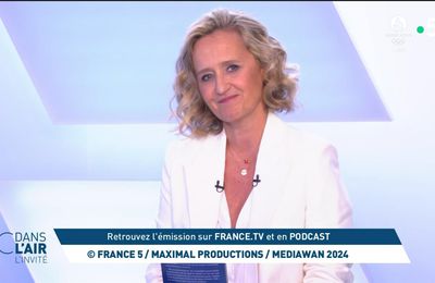 Caroline Roux C Dans l'Air France 5 le 07.05.2024