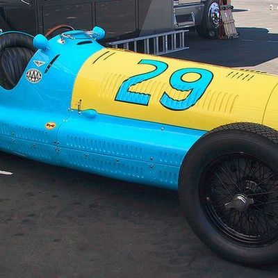 Maserati 8CL #3034 del padre de Luis Pérez Companc