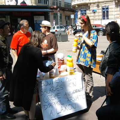 Soutien aux camarades d'ARVATO!