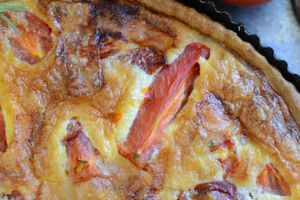 Tarte tomates poivron