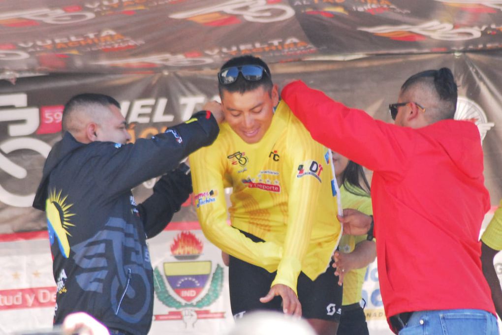 Ecuatoriano Jonathan Caicedo se impone en Mérida con cuarta etapa de la Vuelta al Táchira y se viste de amarillo 