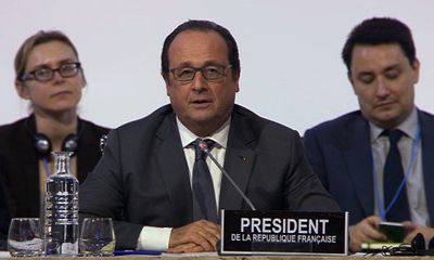 COP21-Le Bourget : Vidéo du discours de François Hollande sur le changement climatique à la cérémonie de clôture !