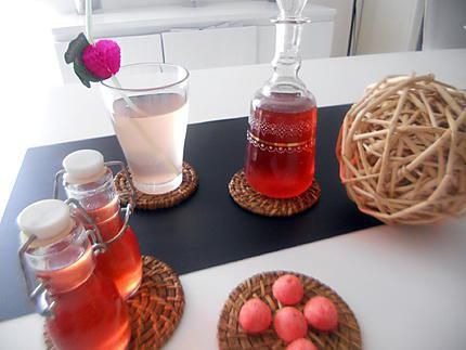 Sirop de fraise Tagada ® thermomix