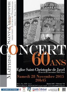 60 ans de la maîtrise de St-Christophe de Javel