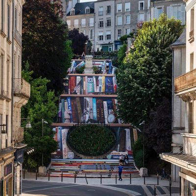 Les métamorphoses des escaliers Denis Papin à Blois